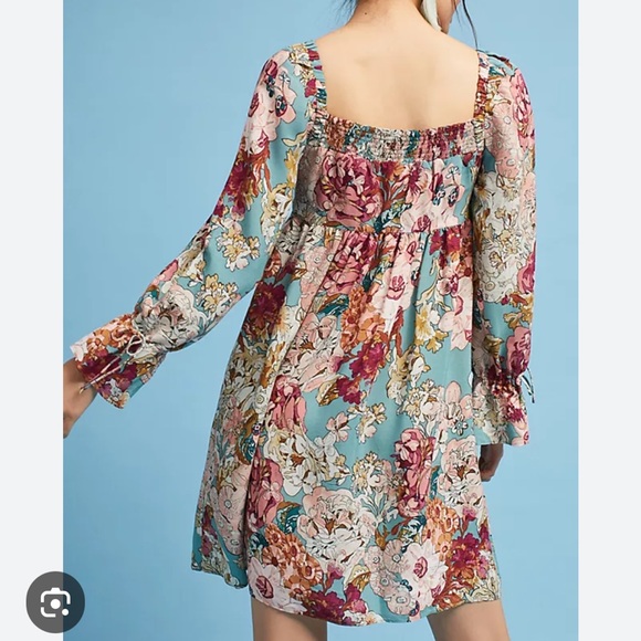 Anthropologie MAEVE Milou romantic off shoulder floral dress, S. - Picture 2 of 9